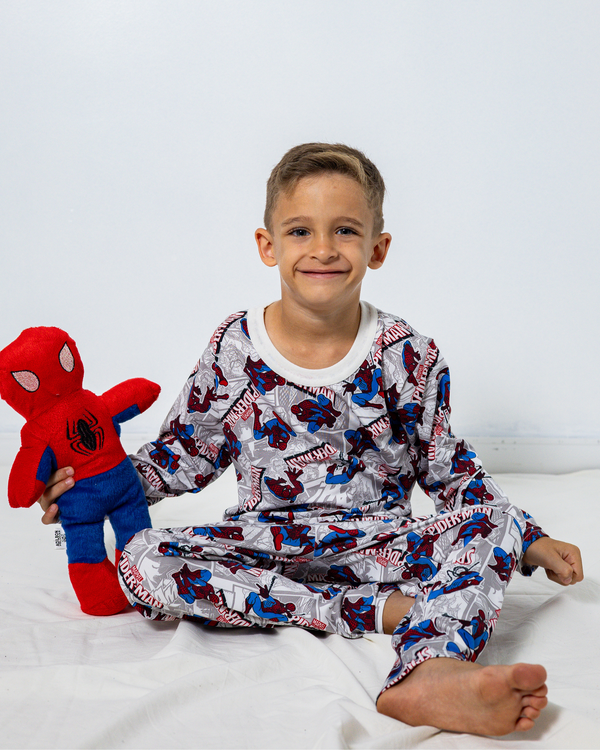 Pijama Homem Aranha  - Tecido PV