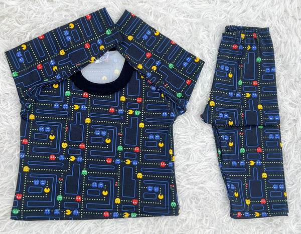 Pijama Pacman - Tecido PV
